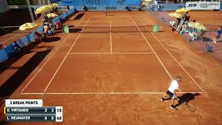 Otto Virtanen - Code violation: racquet abuse | Svijany Open 2022