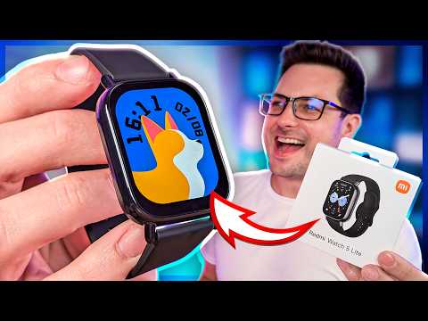 Redmi Watch 5 LITE! Com GPS e TELA AMOLED e custa SÓ ISSO?! O smartwatch IMBATÍVEL da XIAOMI!