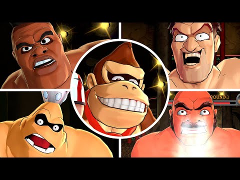 Punch Out!! Wii HD - All Bosses & Ending
