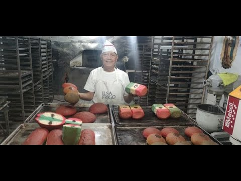 PAN GRANDE TRICOLOR PARA FIESTAS DE SEPTIEMBRE