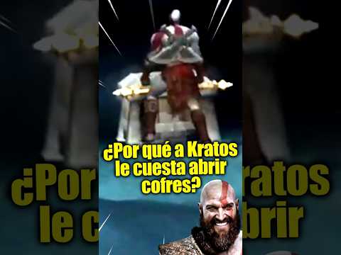 ¿Por qué a Kratos le cuesta abrir cofres? - God of War 🔥 #TryTiger #Kratos #GodofWar