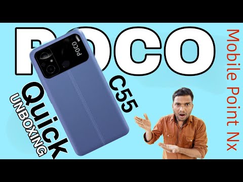 POCO C55 UNBOXING AND FIRST LOOK #pococ55 #poco #mpnx