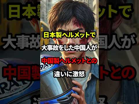 「こんなに差があるなんて…」日本製ヘルメットで大事故をした中国人が中国製ヘルメットとの違いに激怒#海外の反応 #日本