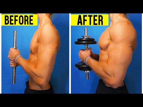 Biceps and Triceps Exercises | Home Workout | With Dumbbells