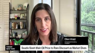 YouTube video thumbnail: Saudis Slash Main Oil Price to Rare Discount