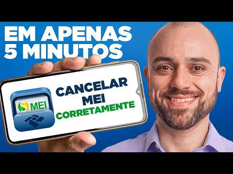 ✅Como CANCELAR MEI pelo CELULAR (100% GRÁTIS) Como dar BAIXA no MEI em 2024 (encerrar o MEI)