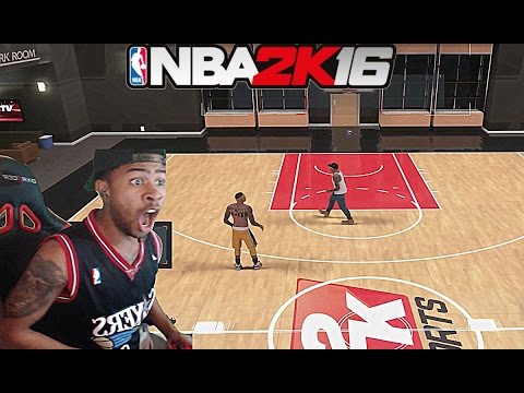 NBA 2K16| TRASH TALKER EXPOSES PRETTYBOYFREDO!! 1v1 MYCOURT!! THE REMATCH!!  PT 2