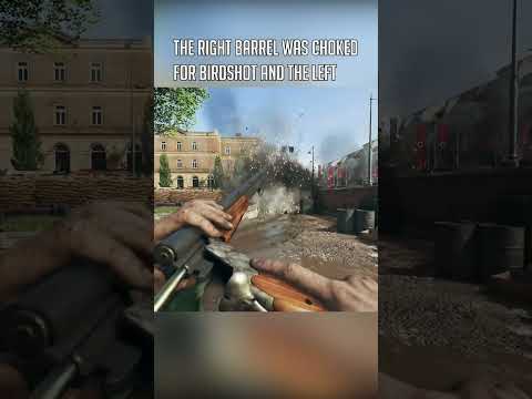 This WW2 Shotgun Was 2 Weapons in One #battlefield #battlefield5 #ww2