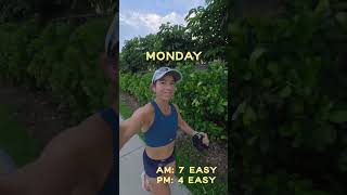 Full week of marathon training runs!! #marathon #running #marathonplan
