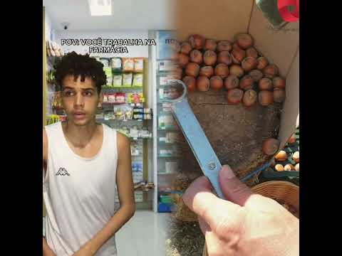 O que acontece quando trabalho na farmácia?KKKK #youtubeshorts #shortvideos #funny
