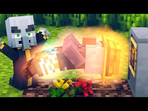 Villager vs Pillager Life 8 - Minecraft Animation