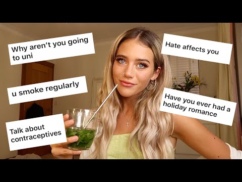 q&a while i get ready for my first social interaction in 2 months