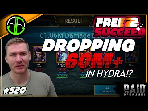 I Just Accidentally Did Over 60m Damage On Hydra... | Free 2 Succeed - EPISODE 520