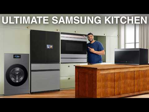 Samsung’s Bespoke AI-Powered Fridge & Washer Are the Future of Home Living