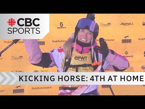 Justine Dufour-Lapointe finishes 4th in women's ski at Kicking Horse Freeride event in Golden BC