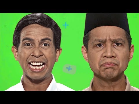 SkinnyIndonesian24 | Prabowo VS Jokowi - Epic Rap Battles Of Presidency (Green Screen Cut)