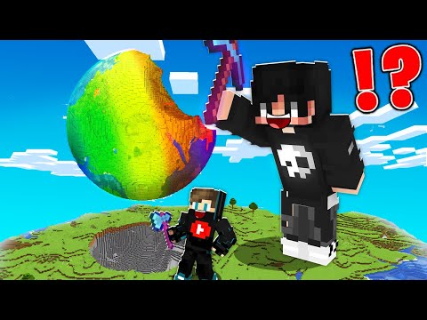 ماين كرافت لقيت جزيرة عملاقة ملونة ولكن حصلت اشياء اسطورية !!؟ l دارك كرافت #5