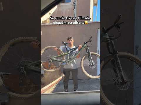 Sorte que estava gravando 😅 #bike #humor #mtb #ciclismo #comedia #resenha