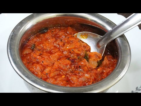 Onion Kara Chutney | Vengayam Kara Chutney | வெங்காய கார சட்னி | Chutney Recipe In Tamil