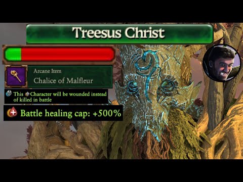 Treesus Christ. He'll Dryad for your Campaign Sins