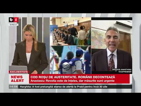 TALK B1 CU GABRIELA. D. ANASTASIU, VICEPREMIER, ÎN DIRECT. A. TRANDAFIR, VREMEA LA EXTREME  P3 23