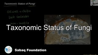 Taxonomic Status of Fungi
