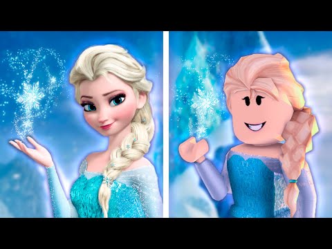 CRIANDO PRINCESAS DA DISNEY NO ROBLOX!