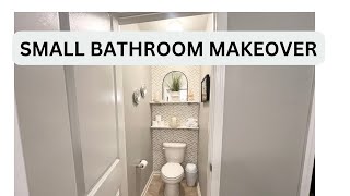 SMALL BATHROOM MAKEOVER 2025