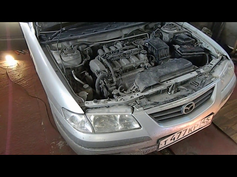 Mazda Capella wagon как добраться до бензонасоса.