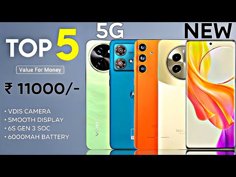 Top 5 ALL-ROUNDER best phone under 12000 in 2025 | 2025