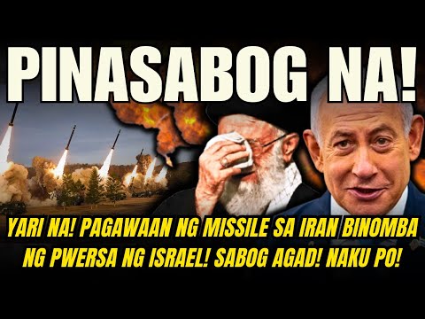 YARI NA! PAGAWAAN NG MISSILE SA IRAN BINOMBA NG PWERSA NG ISRAEL! SABOG AGAD! NAKU PO!