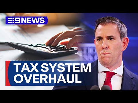 YouTube video thumbnail: Treasurer Jim Chalmers Flags 'Once-in-A-Generation' Tax System Overhaul