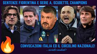 🔥 FIORENTINA SFOGO VANOLI SCUDETTO INTER CHIVU JUVE FUTURO SPALLETTI CONTE NAZIONALE GATTUSO PADOVA!