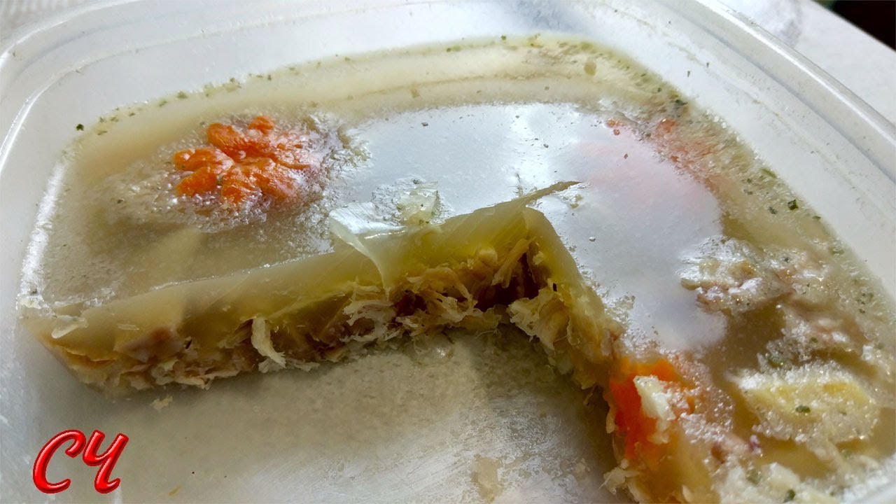 Как Приготовить Очень Вкусный Холодец. Съедается Быстро и с Огромным Удовольствием