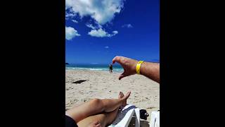 🌊 Cute Couple Vibes on Caribbean Beach 🌞