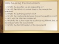 Sourcing and Analyzing Documents