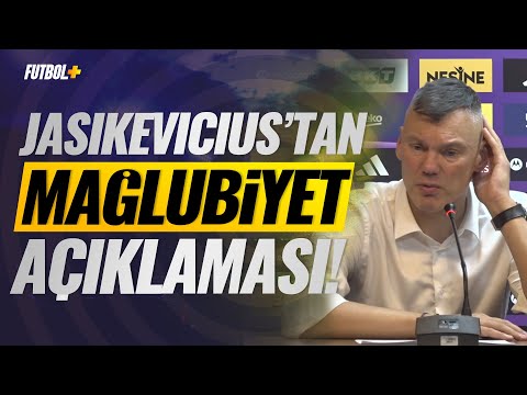 Jasikevicius'tan mağlubiyet açıklaması! | Fenerbahçe Beko- Panathinaikos