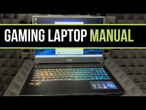 MSI Katana A15 AI 15.6-in Gaming Laptop, AMD Ryzen 9 8945HS - Setup Manual