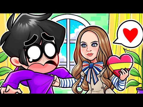 ¡M3GAN SE ENAMORA DE MI EN MINECRAFT! 😳💖 SRJUANCHO SE CONVIERTE EN EL NOVIO DE M3GAN LA PELICULA