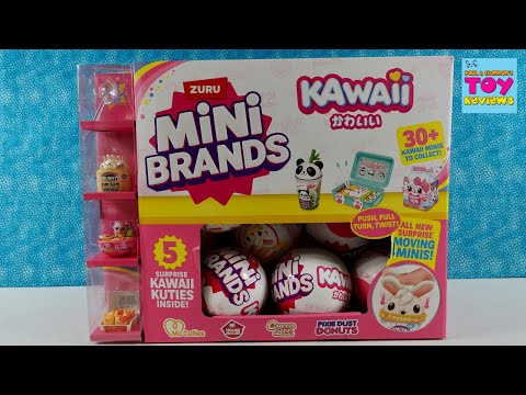 Kawaii Mini Brands Surprise Cuties To Collect Blind Bag Opening Review