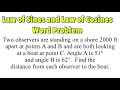 Angle and Distance Calculations