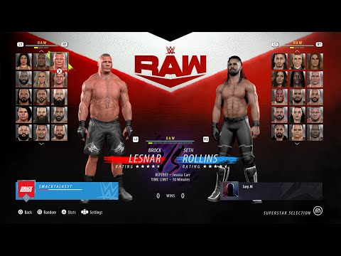 WWE 2K21 but it's made by EA Sports... 👀
