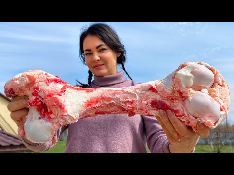 Неповторимый Рецепт Говяжьего Костного Мозга! Как приготовить Костный Мозг?