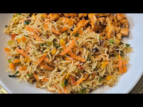 Christmas Rice / Festive Rice using Bragg Liquid Aminos