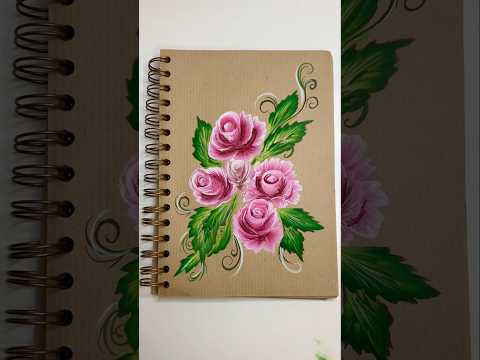 Speed painting roses ๐น #painting #artist #art #onestrokepainting #speedpaint #paintingideas #rose