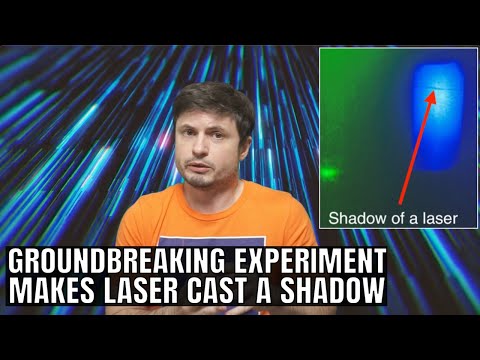 Laser Light Casts a Shadow In a Groundbreaking Experiment