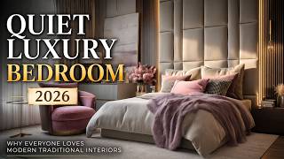 Quiet Luxury Bedroom Ideas 2026 | Why Everyone Loves Modern Traditional Style