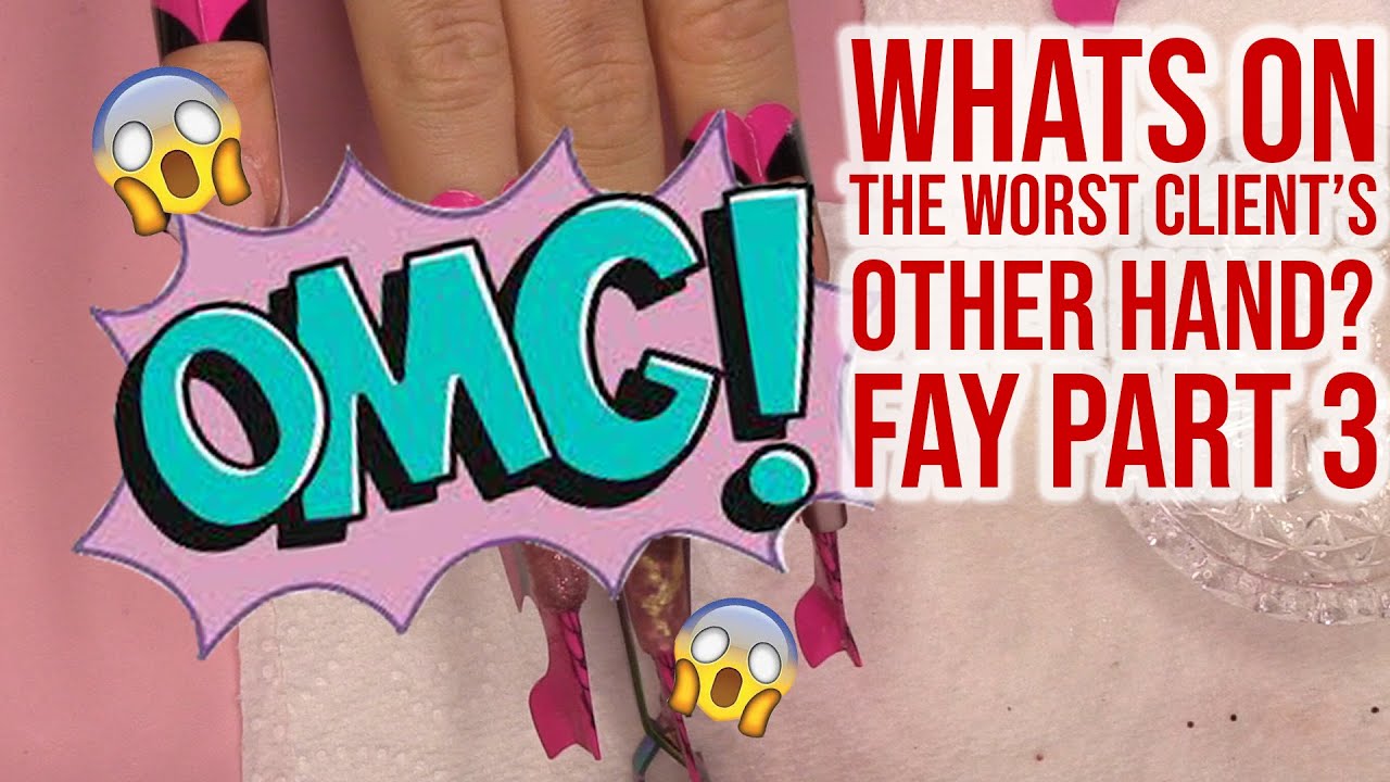 The Pinkest of Pink Nails Fay Part 3