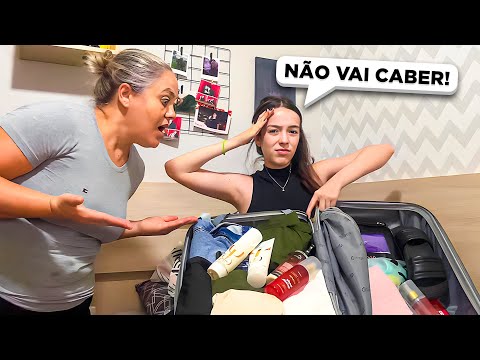 ARRUMANDO MINHA MALA PARA VIAJAR!