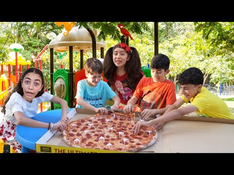 Heidi dan Zidane - Petualangan Pizza Raksasa Bersama teman-teman